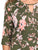 Vestido , Cuello Redondo, Manga 3/4, Estampado