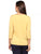 Blusa Cuello Asimetrico Manga 3/4,Lisa