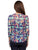 Blusa Cuello Redondo, Manga 3/4, Estampada